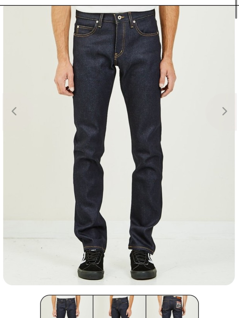 Naked and famous Elephant 8 Selvedge Jeans